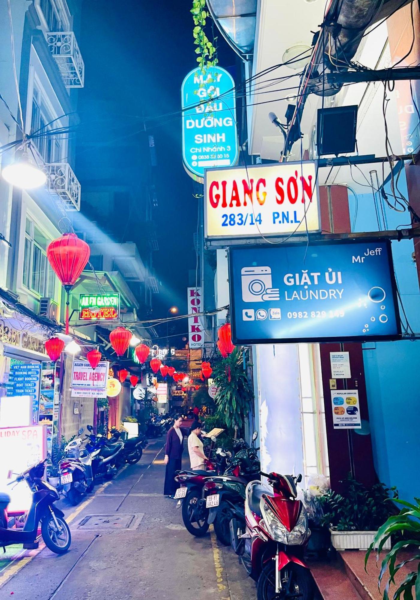 Giang Son Hotel江山民宿范五老区酒吧街胡志明市 מראה חיצוני תמונה